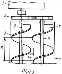 Винтовой конвейер (патент 2405728)