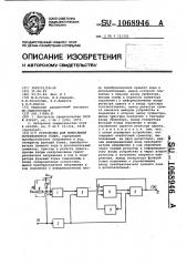 Устройство для вычисления коэффициентов уолша (патент 1068946)