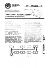 Устройство для измерения параметров мдп-структур (патент 1179232)