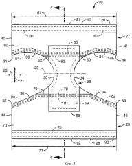 Способ изготовления одноразовых впитывающих предметов одежды с использованием панелей корпуса из многослойной эластомерной пленки (патент 2527718)