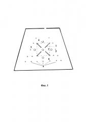 Схема взрывной отбойки забоя удароопасных горных пород (патент 2646152)