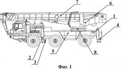 Автомобильный кран (патент 2334672)