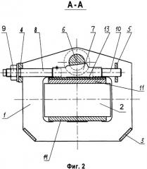 Соединение шины с катодным стержнем алюминиевого электролизера (патент 2290458)