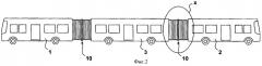 Сцепляемое из нескольких частей транспортного средства сочлененное транспортное средство (патент 2381111)