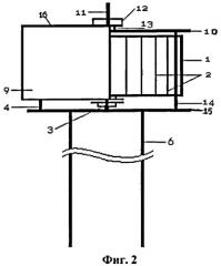 Ветроэлектрическая станция для многоэтажных зданий и сооружений (патент 2426004)