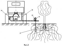 Устройство для инъектирования жидкости в почву (патент 2296449)
