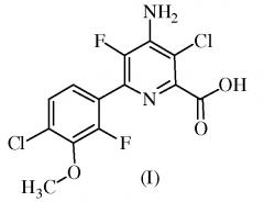 Антидотные гербицидные композиции, содержащие 4-амино-3-хлор-5-фтор-6-(4-хлор-2-фтор-3-метоксифенил)пиридин-2-карбоновую кислоту (патент 2634925)