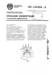 Коллекторно-щеточный узел электрической машины (патент 1101934)