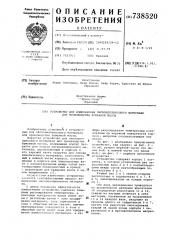 Устройство для измельчения лигноцеллюлозного материала для производства бумажной массы (патент 738520)