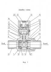 Шаровой клапан (патент 2661560)