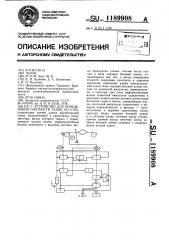 Устройство для определения плотности ткани по утку (патент 1189908)