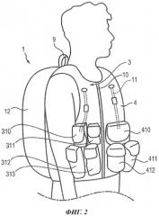 Предмет экипировки с баллистической защитой и функцией переноски дополнительного снаряжения (патент 2541291)