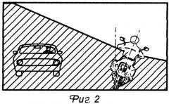 Способ динамической корректировки положения светового пучка фар мототранспортного средства в процессе выполнения поворотов и устройство для его осуществления (патент 2304250)