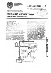 Устройство для дозирования жидкости (патент 1219923)