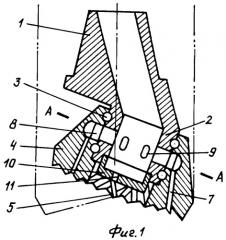 Буровое долото (патент 2472914)