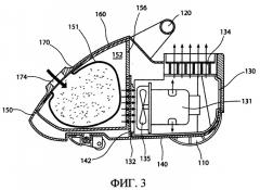 Конструкция основного корпуса пылесоса (патент 2380025)