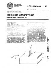 Интегрально-оптическое устройство (патент 1269069)