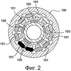Силовой привод с многофазным двигателем и способ управления таким силовым приводом (патент 2573585)