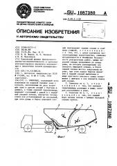Самосвал (патент 1087380)