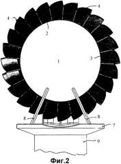 Ветровая турбина (патент 2386854)
