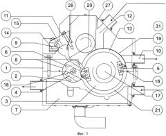 Роторный двигатель внутреннего сгорания (патент 2578241)