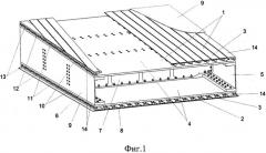 Кессон крыла из композиционного материала (патент 2532254)