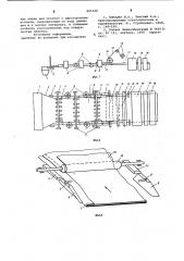 Установка для изготовления листового стеклопластийгг~— (патент 825328)