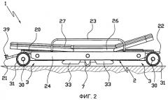 Каталка и система транспортировки пациента (патент 2514744)