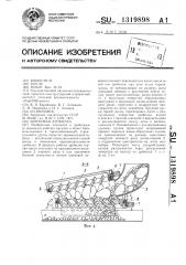 Шнековая дробилка (патент 1319898)