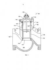 Узлы клапанного седла (патент 2664051)