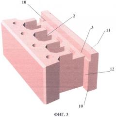 Облицовочный блок-анкер для безрастворной кладки подпорной стены и подпорная стена (патент 2330142)