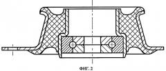 Верхняя опора направляющей пружинной стойки передней подвески автомобиля и способ ее сборки (патент 2415762)