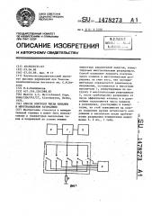 Способ контроля числа каналов в многоканальном разряднике (патент 1478273)