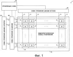 Схема управления отображением, устройство отображения и способ управления отображением (патент 2502137)