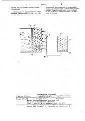 Способ определения поврежденного участка гидроизолирующей конструкции и устройство для его осуществления (патент 1028803)