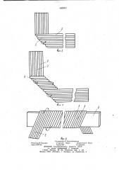 Способ изготовления ротора электрической машины с треугольной формой витка (патент 1029341)