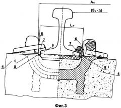 Способ изменения ширины рельсовой колеи железнодорожного пути и подрельсовое основание для его осуществления (патент 2346101)