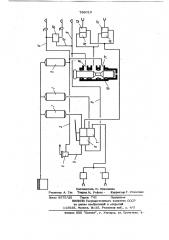Однопроводный пневматический при-вод тормозов автопоезда (патент 796019)