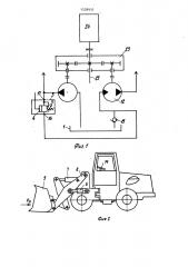 Гидропривод фронтального погрузчика (патент 1528937)