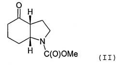 Способы получения метилового эфира 4-оксооктагидроиндол-1-карбоновой кислоты и ее производные (патент 2513856)