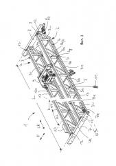 Подъёмный кран, мостовой или козловый, с не менее чем двумя пролётными балками (патент 2637715)