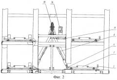 Автоматизированный многоэтажный гараж-склад (патент 2258123)