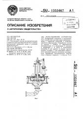 Пульсационное устройство (патент 1353467)