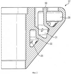 Направляющая лопатка, горелка и газовая турбина (патент 2535433)