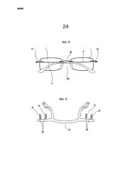 Устройство крепления перемычки и дужек, используемое при изготовлении очков (патент 2587538)