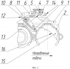 Механизм подачи патронов автоматического оружия с ленточным питанием (патент 2659772)