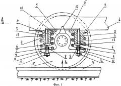 Бесчелюстная тележка пассажирского вагона (патент 2606416)