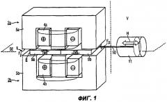 Линейный привод с якорем, имеющим магнитный носитель (патент 2372704)