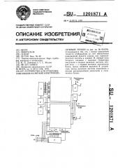 Устройство для отображения знаков на экране электронно- лучевой трубки (патент 1201871)