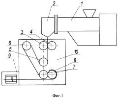 Устройство для изготовления тонких профильных лент из термопластов (патент 2254998)